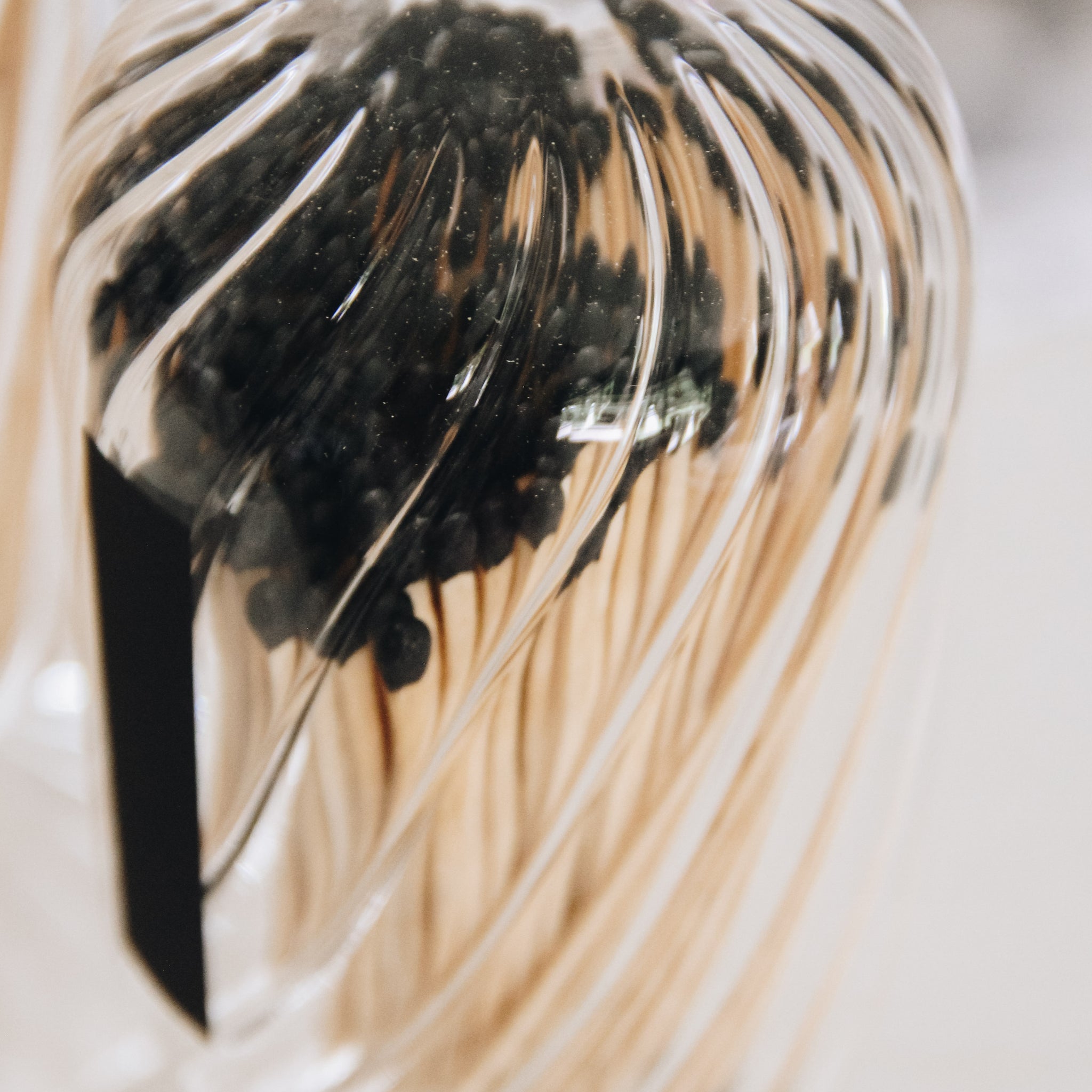 Glass Match Cloche