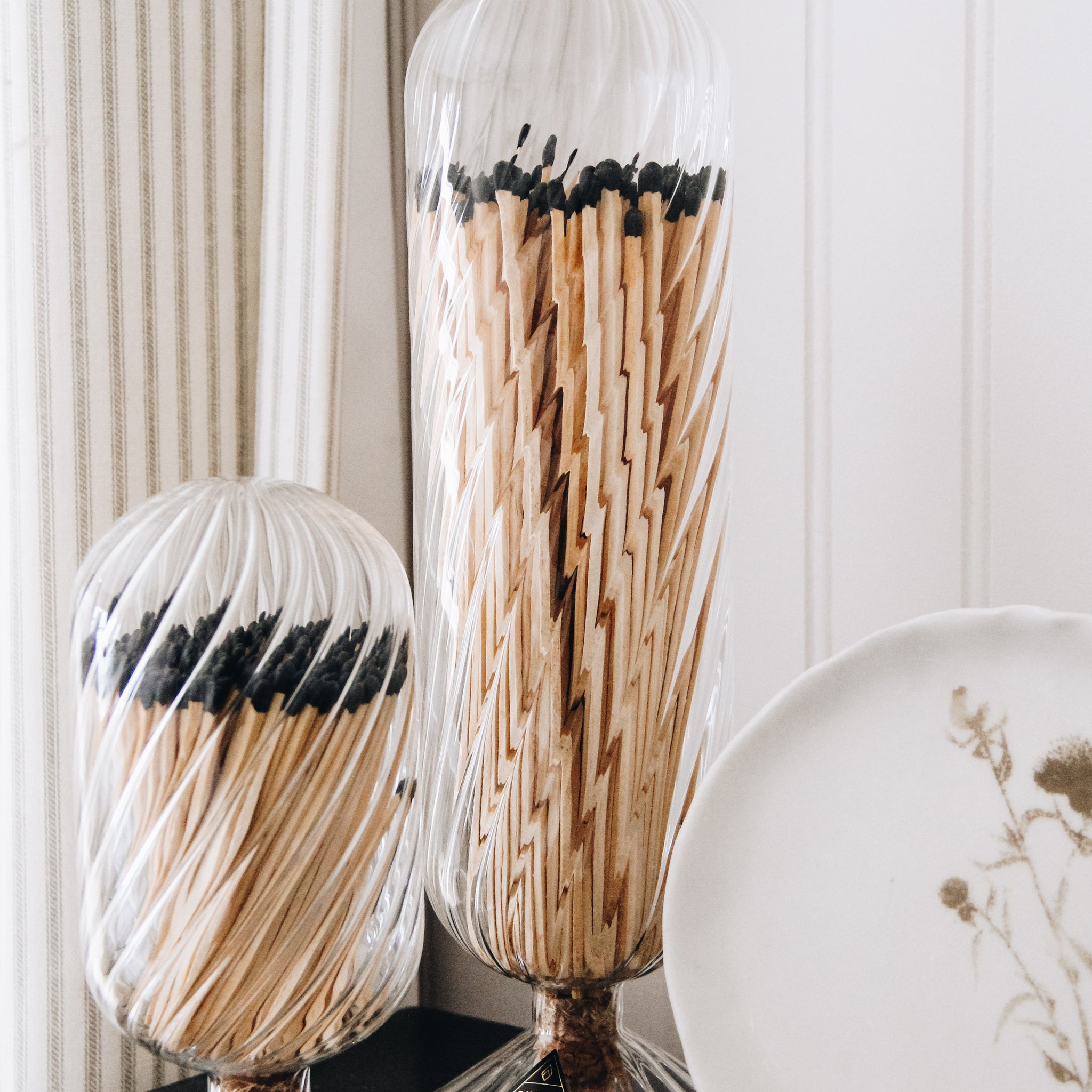 Glass Match Cloche