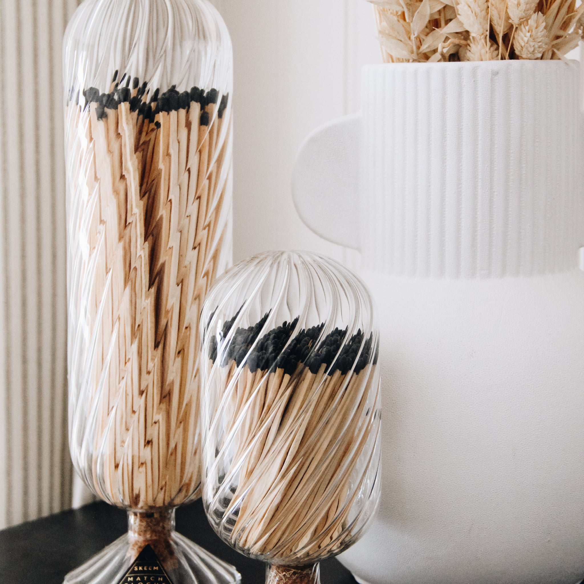 Glass Match Cloche